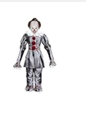 Kids Pennywise Clown Costume with Red Accents